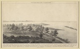 Title: A View in Western Australia, taken from a hill, the intended site of a Fort, on the left bank of the Swan River, a mile and a quarter from its mouth. | Date: 1830 | Technique: lithograph, printed in black ink, from one stone