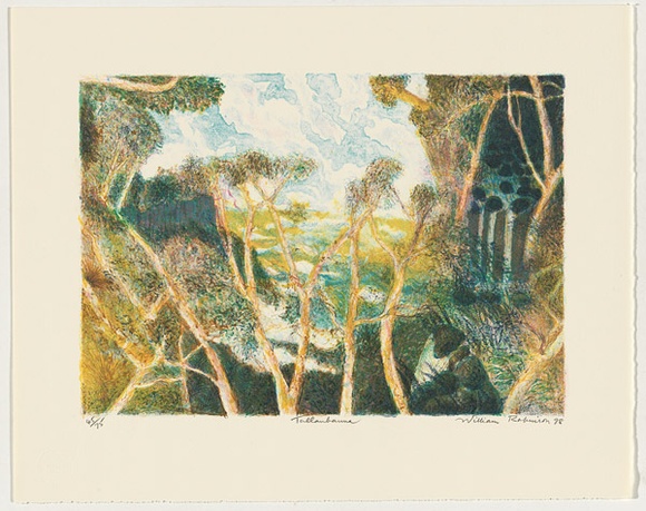 Artist: b'Robinson, William.' | Title: b'Tallanbanna' | Date: 1998 | Technique: b'lithograph, printed in colour, from seven stones [or plates]'