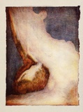 Artist: Boccalatte, Suzanne. | Title: Belly II. | Date: 1995 | Technique: colour monotype and drypoint