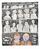 Artist: HANRAHAN, Barbara | Title: The power of example | Date: 1979 | Technique: etching, printed in black ink with plate-tone, from one plate