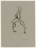 Artist: WILLIAMS, Fred | Title: Tumblers. Number 2 | Date: 1967 | Technique: etching, foul biting, printed in black ink, from one zinc plate | Copyright: © Fred Williams Estate