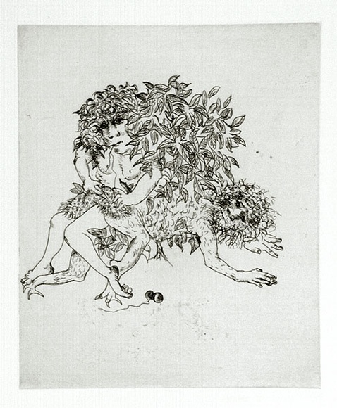 Artist: b'BOYD, Arthur' | Title: b'Story of a ruined man.' | Date: c.1970 | Technique: b'etching, printed in black ink, from one plate' | Copyright: b'Reproduced with permission of Bundanon Trust' Artist: b'BOYD, Arthur' | Title: b'Story of a ruined man.' | Date: c.1970 | Technique: b'etching, printed in black ink, from one plate' | Copyright: b'Reproduced with permission of Bundanon Trust'