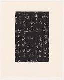 Artist: Peart, John. | Title: Shadow lights II | Date: 2005 | Technique: etching, sugar-lift, aquatint and open-bite, printed in black ink, from two plates