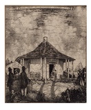 Artist: Wilson, Hardy. | Title: Gate Lodge at Winbourne Mulgoa, NSW | Date: (1924) | Technique: collotype