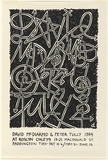 Artist: b'McDiarmid, David.' | Title: b'Exhibition poster: David McDiarmid and Peter Tully 1984 at Roslyn Oxley' | Date: 1984 | Technique: b'screenprint'