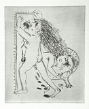 Artist: BOYD, Arthur | Title: Mad woman. | Date: 1970 | Technique: etching, printed in black ink, from one plate | Copyright: Reproduced with permission of Bundanon Trust