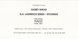 Title: Garry Shead: D.H. Lawrence series