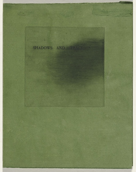 Artist: b'Hamilton, Alexander.' | Title: b'Shadows and traces' | Date: 1991 | Technique: b'offset press and etchings, printed in black ink, from multiple plates' Artist: b'Hamilton, Alexander.' | Title: b'Shadows and traces' | Date: 1991 | Technique: b'offset press and etchings, printed in black ink, from multiple plates'