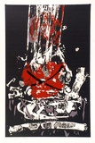 Artist: GLEGHORN, Tom. | Title: Bodas de sangre | Date: 1968 | Technique: screenprint, printed in colour, from four stencils | Copyright: © Thomas Gleghorn