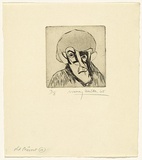 Artist: WALKER, Murray | Title: Old Prevost (a) | Date: 1965 | Technique: etching and aquatint, printed in black ink, from one plate