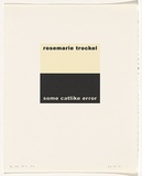 Artist: Burgess, Peter. | Title: rosmarie trockel: some catlike error. | Date: 2001 | Technique: computer generated inkjet prints, printed in colour, from digital file