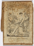 Title: b'Jesus falls the second time' | Date: c.1845 | Technique: b'engraving, printed in black ink, from one copper plate'