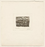 Title: Western Point | Date: 1974 | Technique: etching, printed in brown ink, from one plate