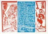 Artist: HANRAHAN, Barbara | Title: White heliotrope | Date: 1975 | Technique: etching, printed in colour, from three plates