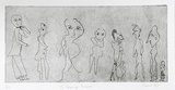 Artist: b'Shearer, Mitzi.' | Title: b'The passing parade' | Date: 1981-84