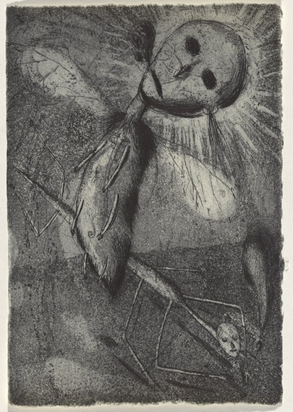 Artist: b'Uhlmann, Paul.' | Title: b'New Insecta Queensland by A A Girault.' | Date: 1989 | Technique: b'etching' Artist: b'Uhlmann, Paul.' | Title: b'New Insecta Queensland by A A Girault.' | Date: 1989 | Technique: b'etching'
