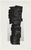 Artist: KING, Grahame | Title: Monolith I | Date: 1971 | Technique: lithograph, printed in colour, from two plates (black and grey)