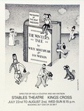 Artist: Stejskal, Josef Lada. | Title: The Theatre of the Death presents The Winter's Tale... Stables Theatre, Kings Cross. | Date: 1981 | Technique: offset-lithograph, printed in black ink, from one plate