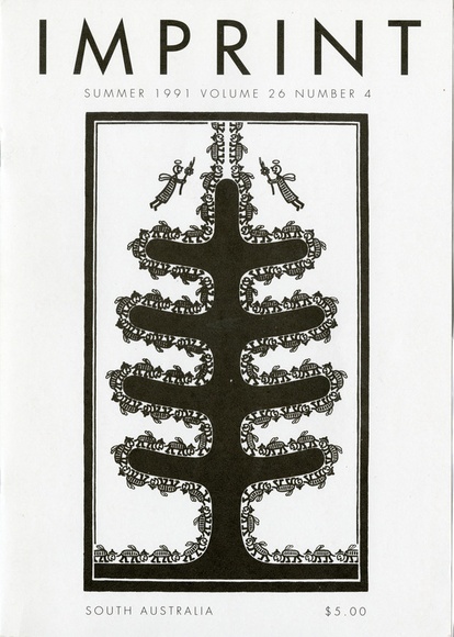 Artist: b'PRINT COUNCIL OF AUSTRALIA' | Title: b'Periodical | Imprint. Melbourne: Print Council of Australia, vol. 26, no. 4, 1991' | Date: 1991 Artist: b'PRINT COUNCIL OF AUSTRALIA' | Title: b'Periodical | Imprint. Melbourne: Print Council of Australia, vol. 26, no. 4, 1991' | Date: 1991