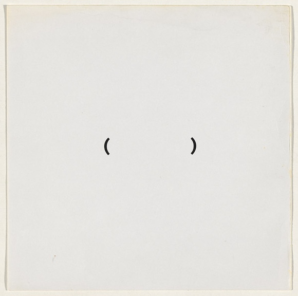 Artist: b'SELENITSCH, Alex' | Title: b'6 Instructions.' | Date: 1972 | Technique: b'screenprint, printed in black ink, from one stencil' Artist: b'SELENITSCH, Alex' | Title: b'6 Instructions.' | Date: 1972 | Technique: b'screenprint, printed in black ink, from one stencil'