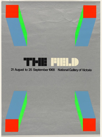 Artist: b'UNKNOWN' | Title: b'The field, National Gallery of Victoria' | Date: 1968 | Technique: b'screenprint, printed in colour, from multiple stencils' Artist: b'UNKNOWN' | Title: b'The field, National Gallery of Victoria' | Date: 1968 | Technique: b'screenprint, printed in colour, from multiple stencils'
