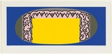 Artist: LEACH-JONES, Alun | Title: Mersey yellow | Date: 1973 | Technique: screenprint, printed in colour, from multiple stencils | Copyright: Courtesy of the artist