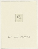 Artist: b'Cullen, Adam.' | Title: b'Infant' | Date: 2001 | Technique: b'etching, printed in black ink, from one plate'