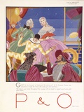 Artist: FEINT, Adrian | Title: P & O The BP magazine 1 March 1934. | Date: 1927-1935 | Copyright: Courtesy the Estate of Adrian Feint