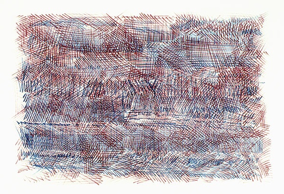 Artist: b'Sharp, James.' | Title: b'Variation of Purpurogenous' | Date: 1976 | Technique: b'lithograph, printed in colour, from multiple stones [or plates]' | Copyright: b'\xc2\xa9 Estate of James Sharp'