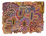 Artist: b'Gingingara, Doris.' | Title: b'Body Painting' | Technique: b'screenprint, printed in colour, from multiple stencils'