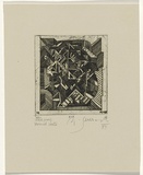 Artist: SELLBACH, Udo | Title: not titled | Date: 1960-80 | Technique: etching