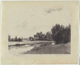 Artist: GOODCHILD, John | Title: Landscape harmony | Date: 1926 | Technique: lithograph, printed in black ink, from one stone