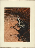 Artist: Bennett, Gordon. | Title: Poet | Date: 1993 | Technique: aquatint, printed in colour, from two  plates | Copyright: © Gordon Bennett, Licensed by VISCOPY, Australia