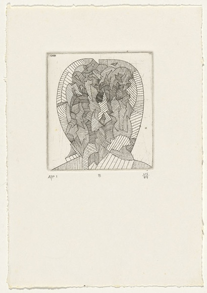 Artist: b'SELLBACH, Udo' | Title: b'not titled' | Date: 1960-80 | Technique: b'etching'