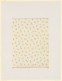 Artist: Frank, Dale. | Title: not titled. | Date: 1992 | Technique: collage of found wallpaper sample