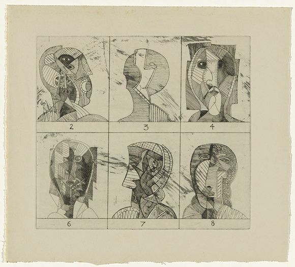 Artist: b'SELLBACH, Udo' | Title: b'not titled' | Date: 1960-80 | Technique: b'etching'