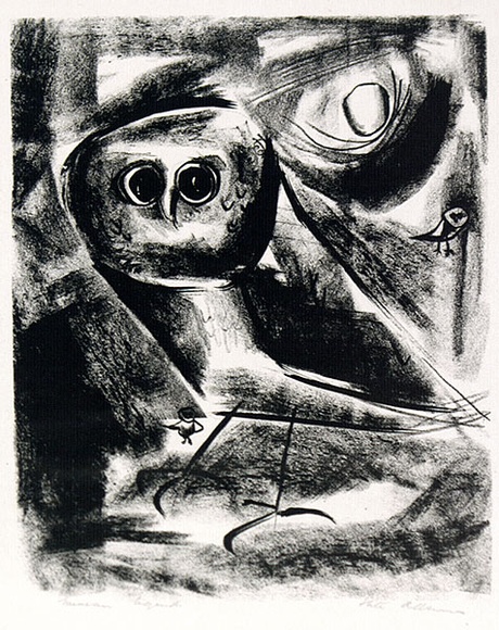 Artist: b'Adams, Tate.' | Title: b'Mexican legend.' | Date: (1953) | Technique: b'lithograph, printed in black ink, from one plate' Artist: b'Adams, Tate.' | Title: b'Mexican legend.' | Date: (1953) | Technique: b'lithograph, printed in black ink, from one plate'