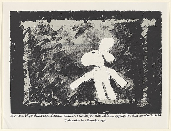 Artist: b'Wight, Normana.' | Title: b'Normana Wight - Recent Work' | Date: 1990