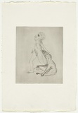 Artist: BOYD, Arthur | Title: Colour blind. | Date: 1970 | Technique: etching, printed in black ink, from one plate | Copyright: Reproduced with permission of Bundanon Trust