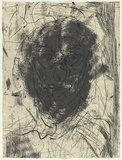 Artist: PARR, Mike | Title: not titled. | Date: 1995 | Technique: lithograph, printed in colour, from two stones