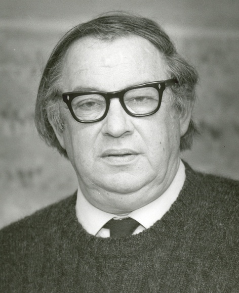 Artist: b'Heath, Gregory.' | Title: b'Portrait of Peter Laverty, Australian painter and printmaker, 1988' | Date: 1988 Artist: b'Heath, Gregory.' | Title: b'Portrait of Peter Laverty, Australian painter and printmaker, 1988' | Date: 1988