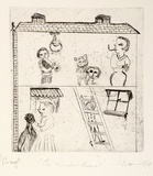Artist: b'Shearer, Mitzi.' | Title: b'The window cleaner' | Date: 1980-84