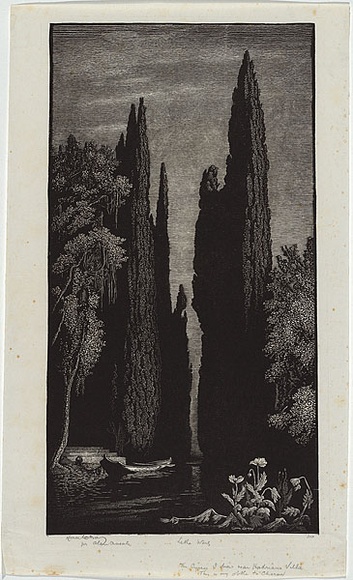 Artist: b'LINDSAY, Lionel' | Title: b'Lethe Wharf.' | Date: 1938 | Technique: b'wood-engraving, printed in black ink, from one block' | Copyright: b'Courtesy of the National Library of Australia' Artist: b'LINDSAY, Lionel' | Title: b'Lethe Wharf.' | Date: 1938 | Technique: b'wood-engraving, printed in black ink, from one block' | Copyright: b'Courtesy of the National Library of Australia'