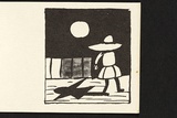 Title: b'Schoolgirl takes a flip.' | Date: 1979 | Technique: b'offset-lithograph'