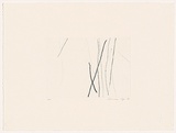 Artist: MOSS, Damian | Title: Trees 3 | Date: 2004 | Technique: etching, printed in black ink, from one plate