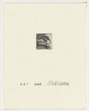 Artist: Cullen, Adam. | Title: Bone | Date: 2002 | Technique: etching, printed in black ink, from one plate