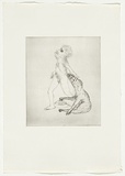 Artist: b'BOYD, Arthur' | Title: b'Colour blind.' | Date: 1970 | Technique: b'etching, printed in black ink, from one plate' | Copyright: b'Reproduced with permission of Bundanon Trust'