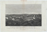 Artist: b'Preston, Walter.' | Title: bView of part of Sydney, the capital of New South Wales. Taken from Dawes's Point. | Date: 30 November 1812 | Technique: b'etching and engraving, printed in black ink, from one copper plate'
