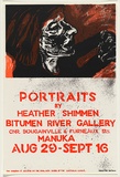 Artist: b'REDLETTER PRESS' | Title: b'Portraits by Heather Shimmen' | Date: 1984 | Technique: b'screenprint, printed in colour, from two stencil' | Copyright: b'\xc2\xa9 Heather Shimmen'