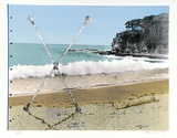 Artist: WICKS, Arthur | Title: Fragment for against the tide | Date: 1979 | Technique: screenprint